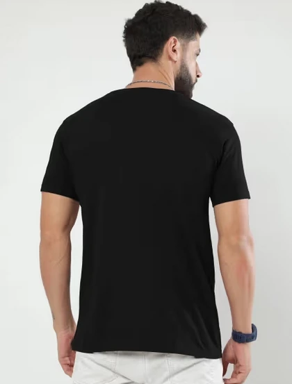 Cotton Stretch T-Shirt (Black, XS)