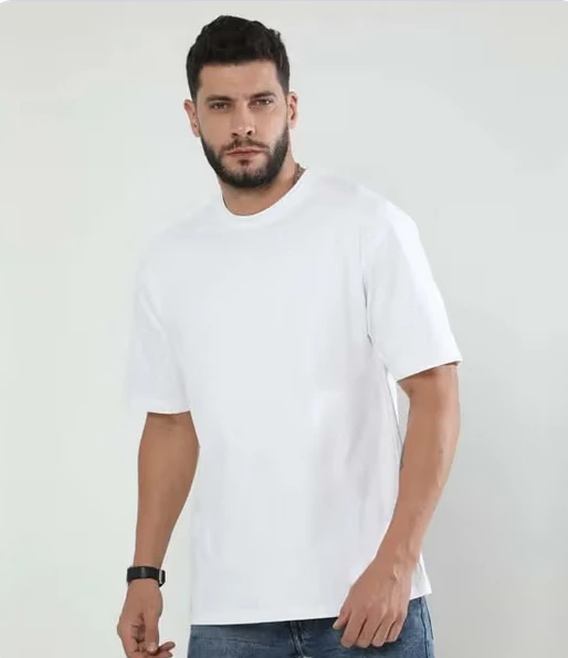 Oversized Classic T-Shirt (White, XS)