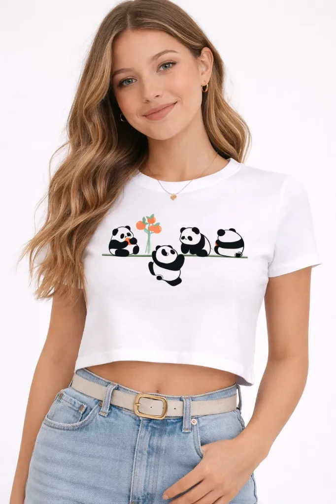 Panda - Baby Tee (XS)