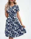 Flower - A Line Dress