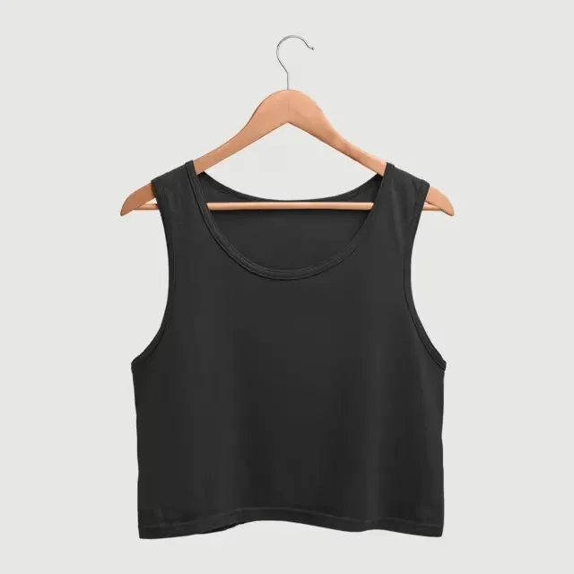 Crop Tank (Black, XS)